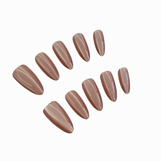 Nude Pink Cat Eye Gradient
